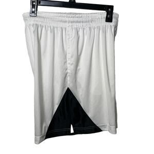 Nike Women's Dri-FIT I So Fly Basketball Shorts, white/black Large